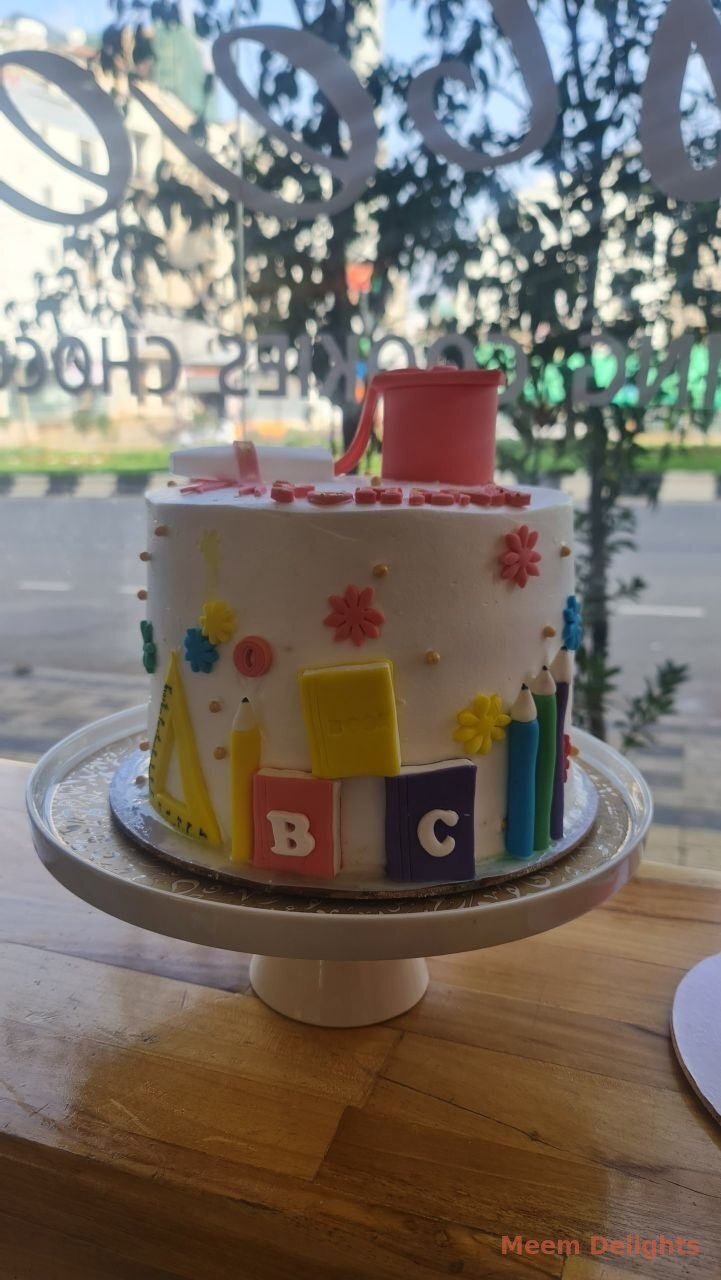 Hanna Tesfaye's birthday cake