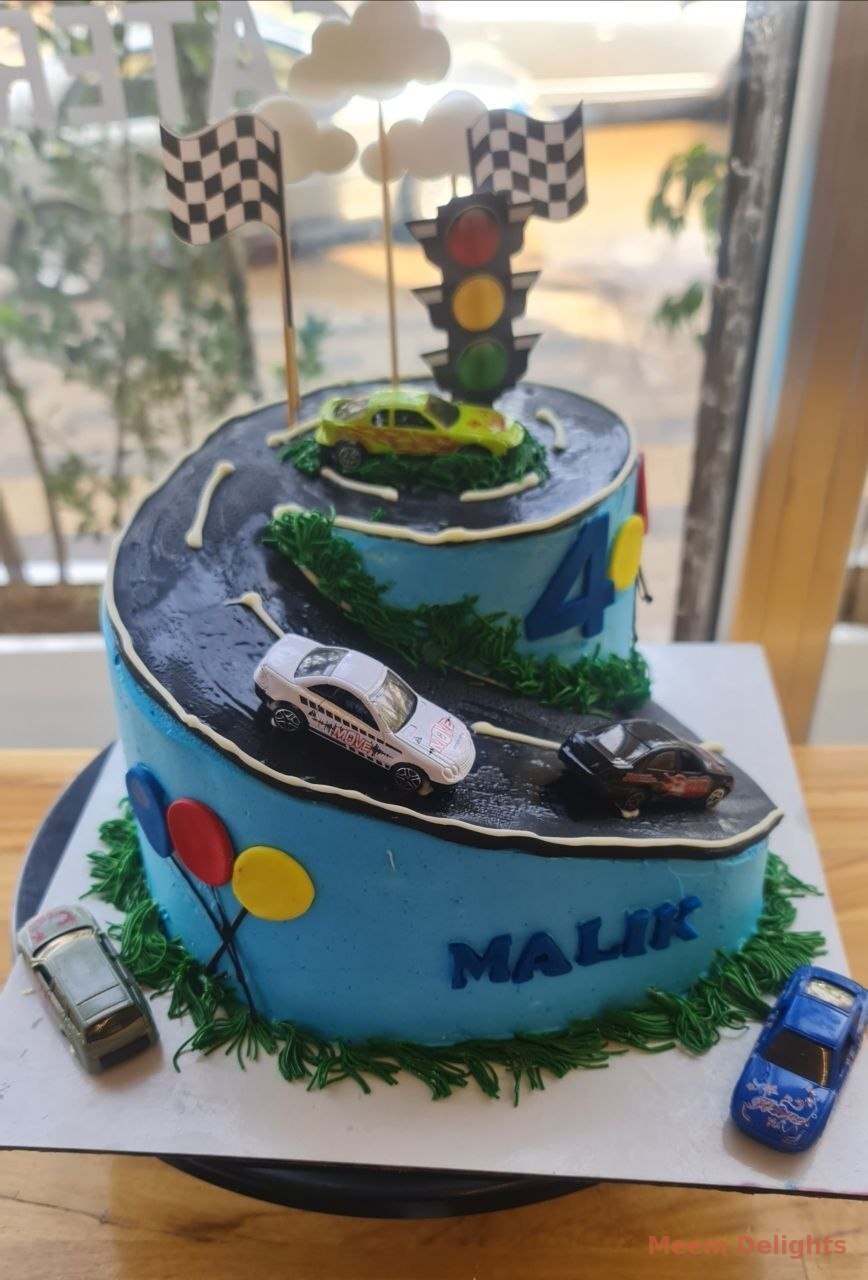 Birthday Design Cake — Meem Delights